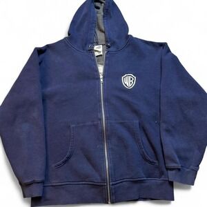 Vintage Warner Bros looney tunes‎ full zip Y2K 2000 hoodie size small